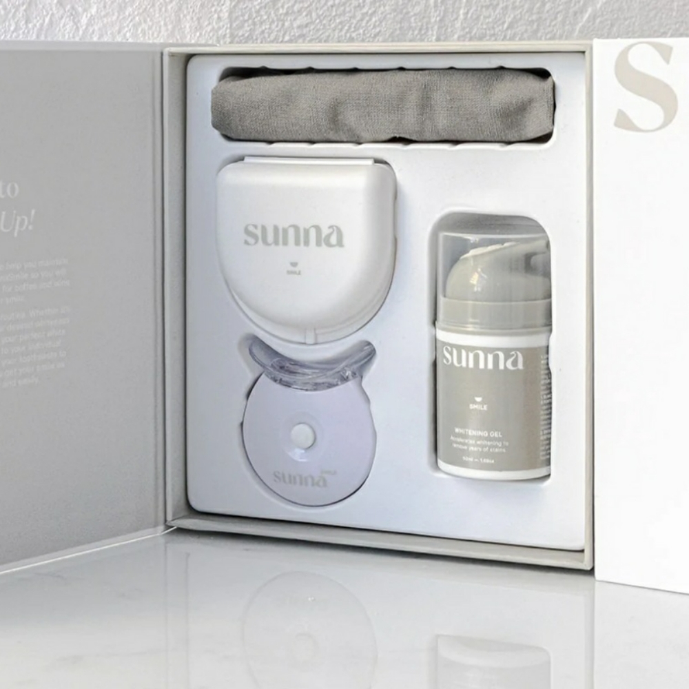 Unopened sunna advanced home whitening kit